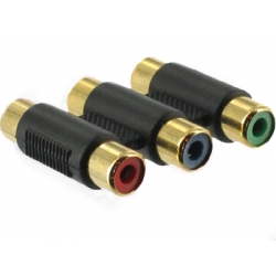 Triple RCA Coupler for Component Video Triple RCA Coupler for Component Video